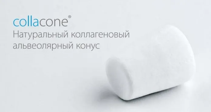 Натуральный коллагеновый альвеолярный конус