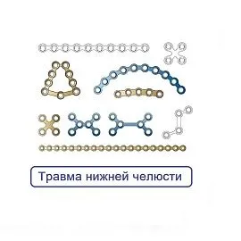 Трамва Нижней Челюсти Пластины Мини